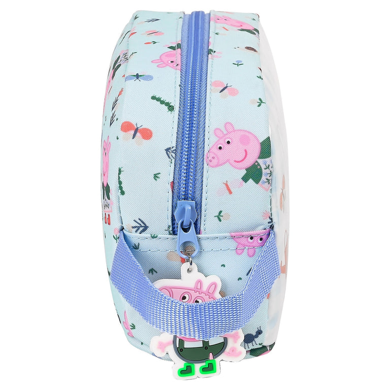 Sac à goûter Peppa Pig Urban farmer 21.5 x 12 x 6.5 cm Bleu Multicouleur