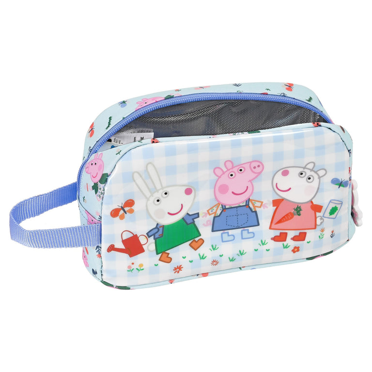 Sac à goûter Peppa Pig Urban farmer 21.5 x 12 x 6.5 cm Bleu Multicouleur