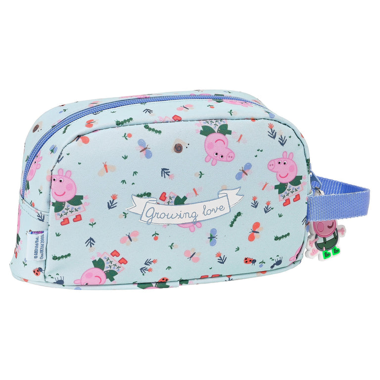 Sac à goûter Peppa Pig Urban farmer 21.5 x 12 x 6.5 cm Bleu Multicouleur