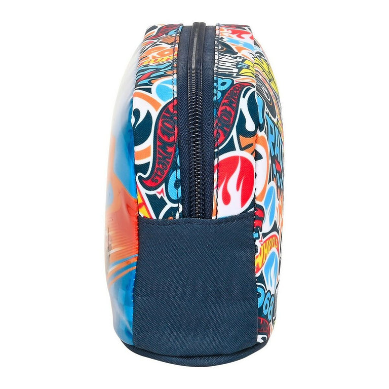 Sac glacière goûter Hot Wheels Challenge Multicouleur Blue marine (21.5 x 12 x 6.5 cm)