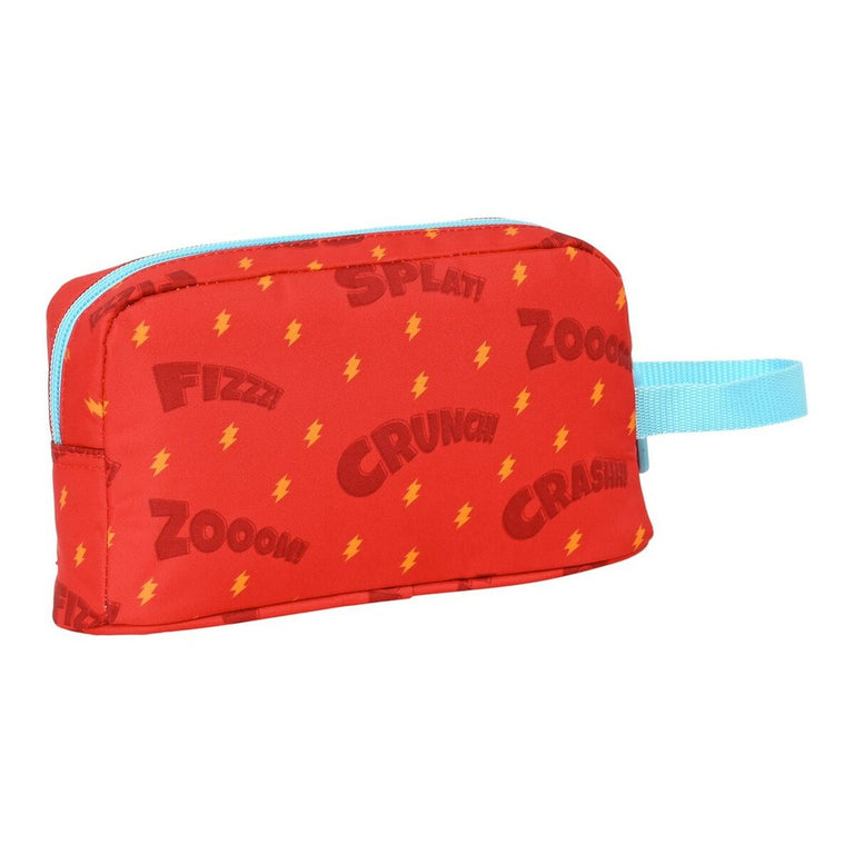 Sac glacière goûter SuperThings Kazoom Kids Rouge Bleu clair (21.5 x 12 x 6.5 cm)