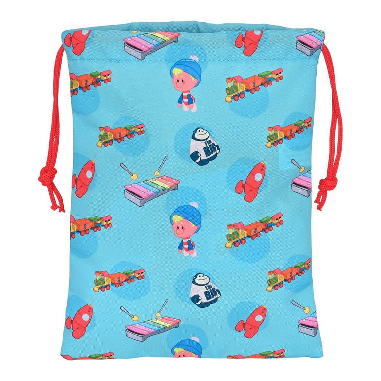 Sac à goûter Cleo & Cuquin Good Night Bleu (20 x 25 x 2 cm)