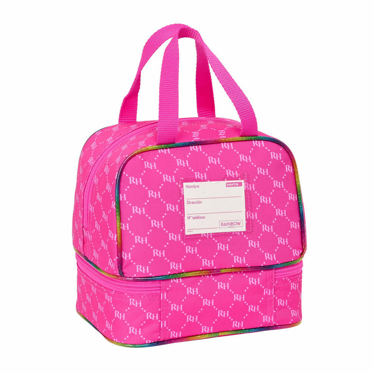Sac à goûter Rainbow High Fuchsia (20 x 20 x 15 cm)