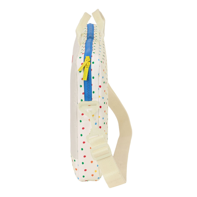 Housse pour ordinateur portable Benetton Topitos Blanc (40 x 27 x 4 cm)