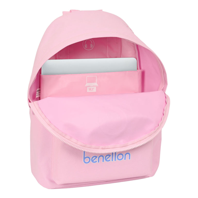 Sacoche pour Portable Benetton  benetton  Rose (31 x 41 x 16 cm)