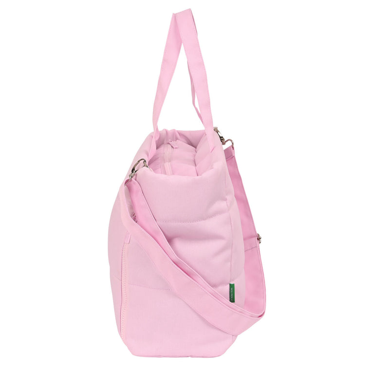Housse pour ordinateur portable Benetton Pink Rose clair (54 x 31 x 17 cm)