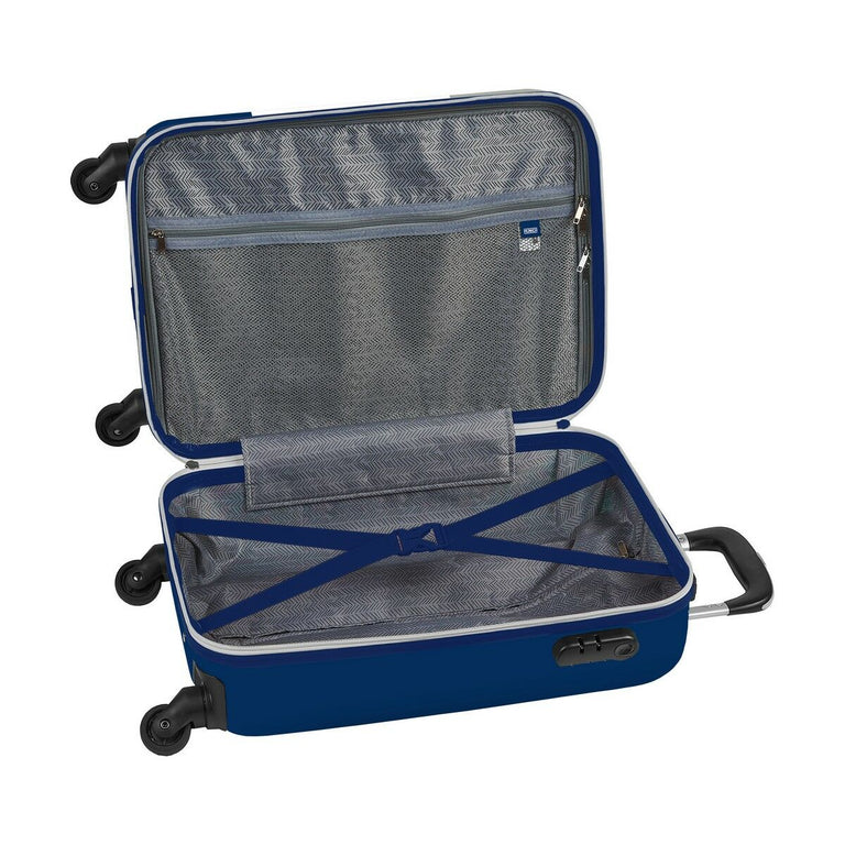Valise cabine Munich College Blue marine Gris 20'' (34.5 x 55 x 20 cm)