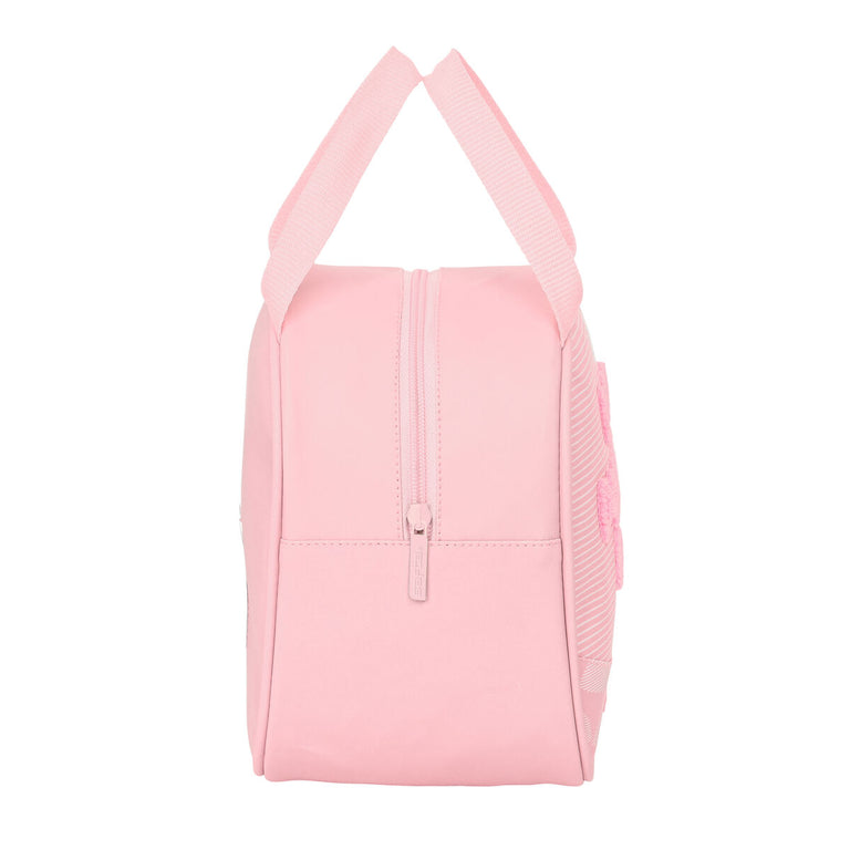 Sac glacière goûter Safta Love 19 x 22 x 14 cm Rose