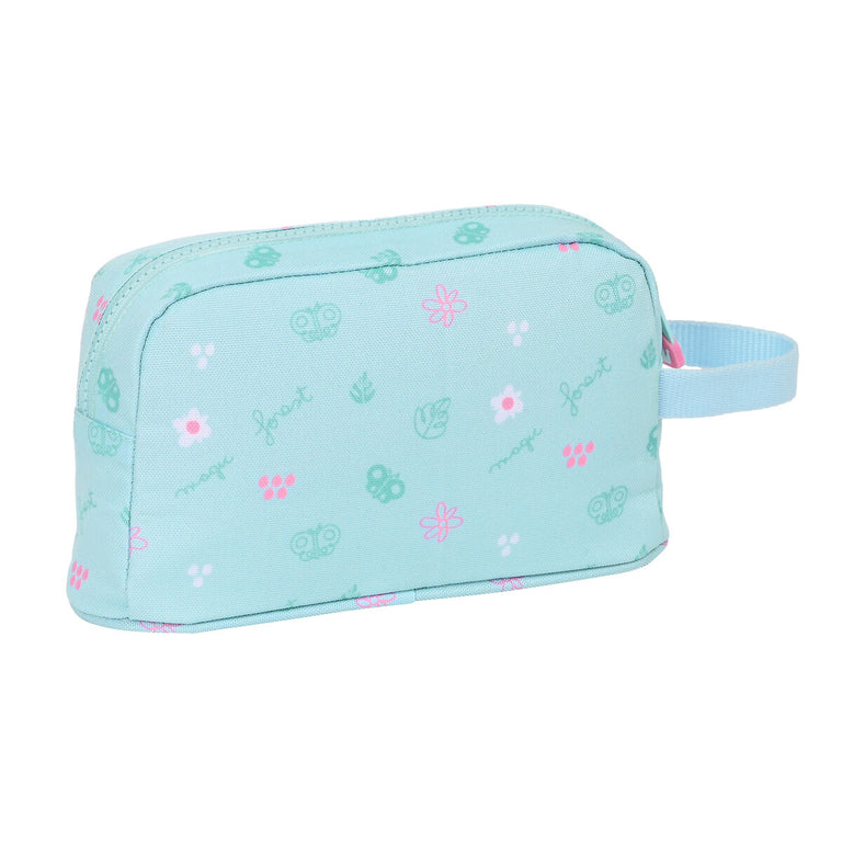 Sac glacière goûter Glow Lab Cute doll 21.5 x 12 x 6.5 cm Bleu clair