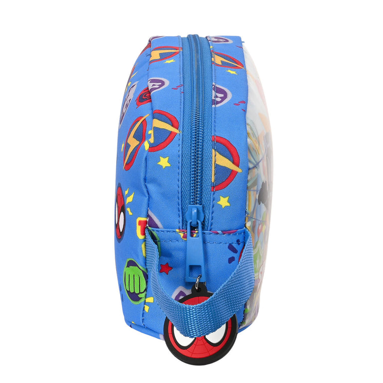 Sac glacière goûter Spiderman Team up 21.5 x 12 x 6.5 cm Bleu