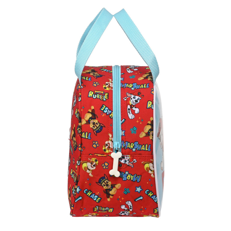 Sac glacière goûter The Paw Patrol Funday 19 x 22 x 14 cm Rouge Bleu clair