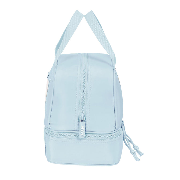 Sac à goûter Snoopy Imagine Bleu 20 x 20 x 15 cm