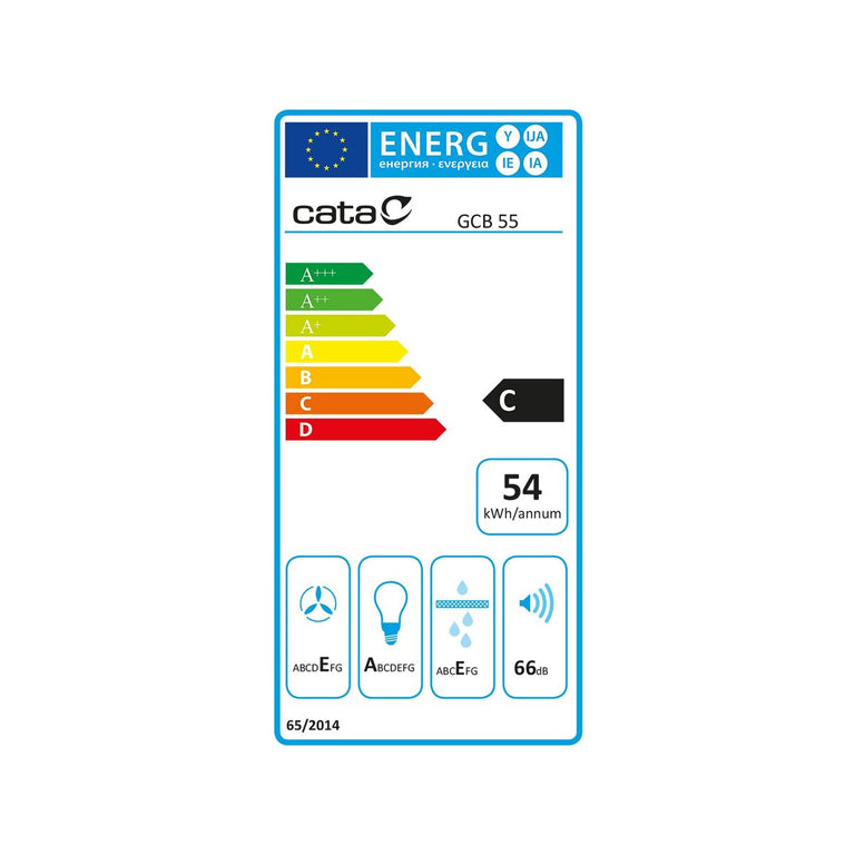 Hotte standard Cata GCB55X Acier