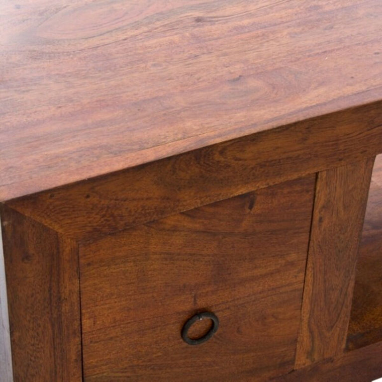 Meubles de télévision DKD Home Decor Marron Acacia 120 x 40 x 40 cm