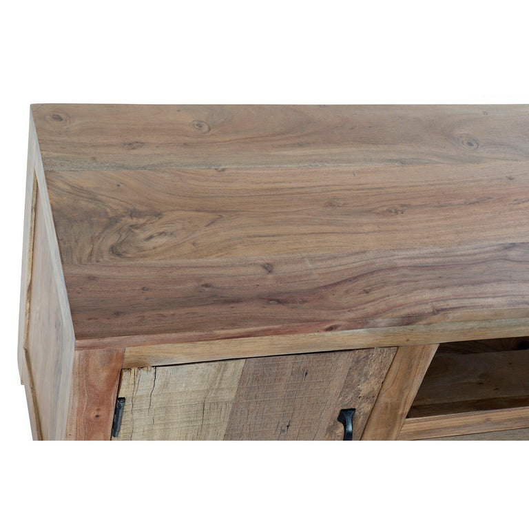 Meubles de télévision DKD Home Decor 140 x 38 x 51 cm Naturel Acacia Bois Recyclé