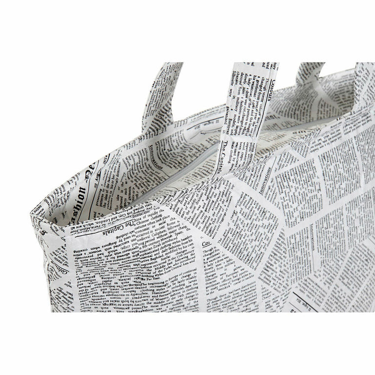 Sac à goûter DKD Home Decor Thermique 23 x 14,5 x 20 cm Noir Blanc