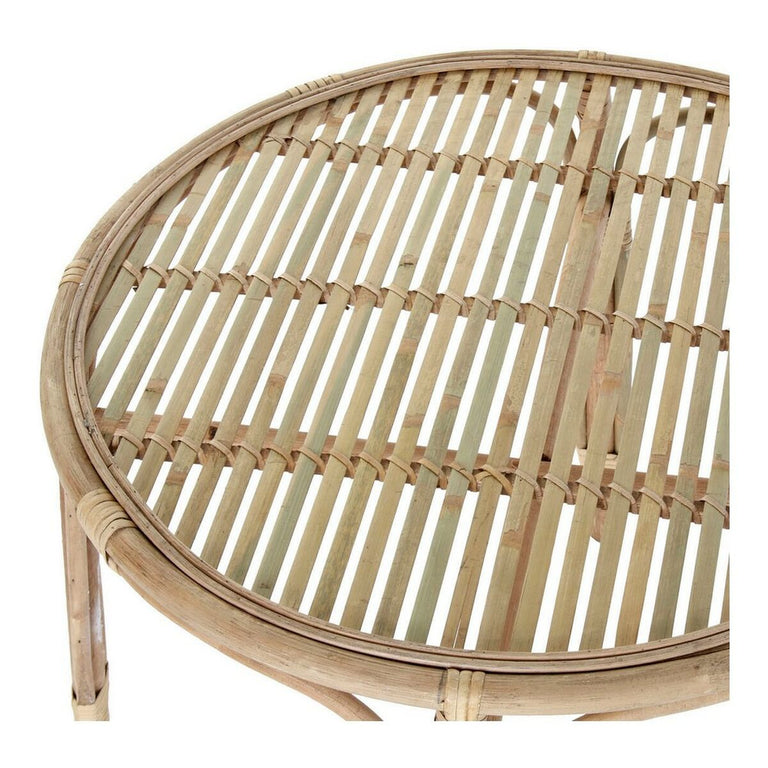 Table d'Appoint DKD Home Decor Bambou (2 pcs)