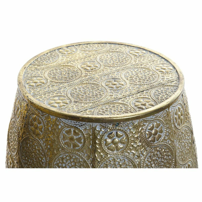 Table d'appoint DKD Home Decor Doré Métal 36 x 36 x 48 cm