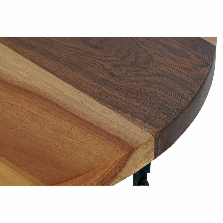 Table d'appoint DKD Home Decor Noir Bois Métal (45 x 45 x 42 cm)