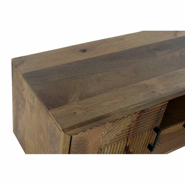 Meubles de télévision DKD Home Decor Métal Bois de manguier (125 x 54,5 x 40 cm)