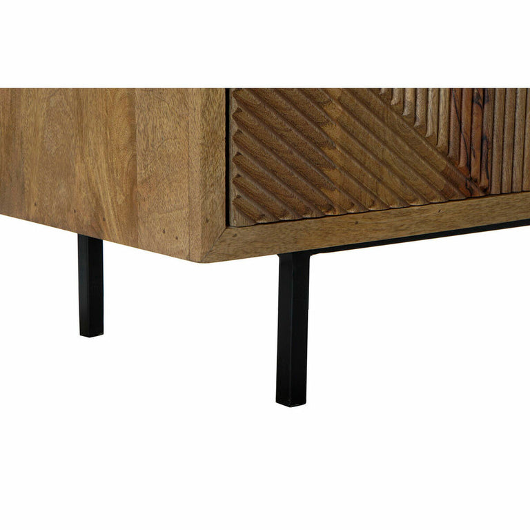 Meubles de télévision DKD Home Decor Métal Bois de manguier (125 x 54,5 x 40 cm)