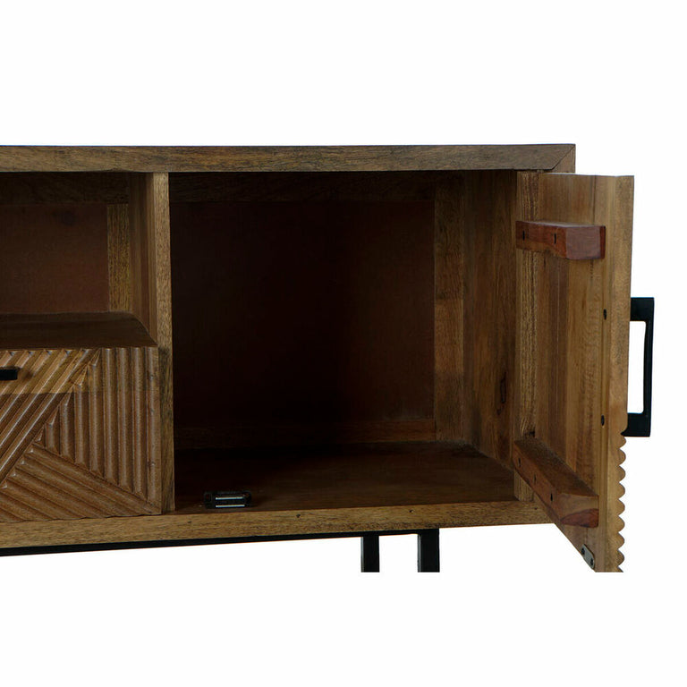 Meubles de télévision DKD Home Decor Métal Bois de manguier (125 x 54,5 x 40 cm)