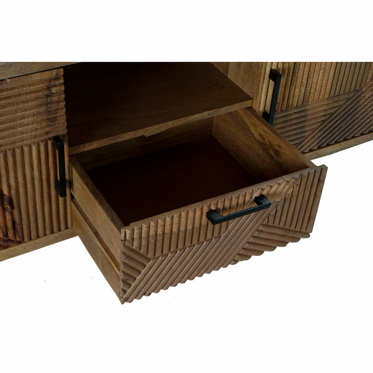 Meubles de télévision DKD Home Decor Métal Bois de manguier (125 x 54,5 x 40 cm)