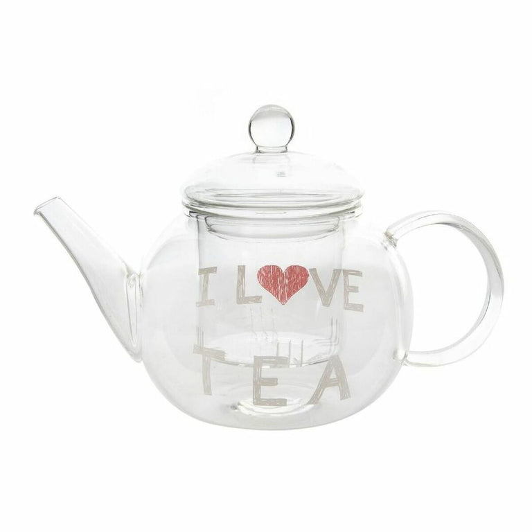 Théière DKD Home Decor 250 ml 14 x 8 x 15 cm Transparent