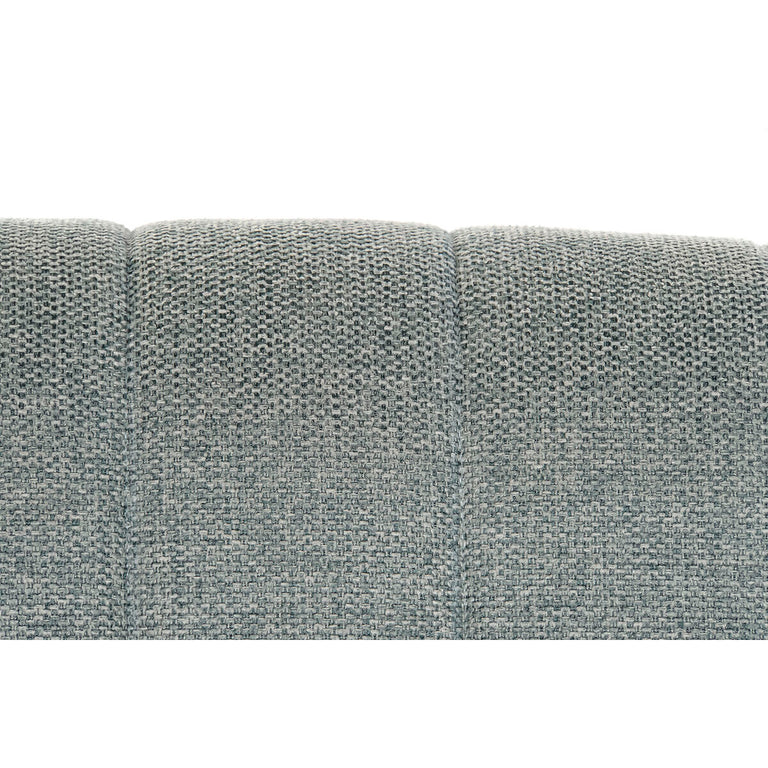 Fauteuil DKD Home Decor Naturel Polyester Bleu ciel Pin (63 x 68 x 81 cm)