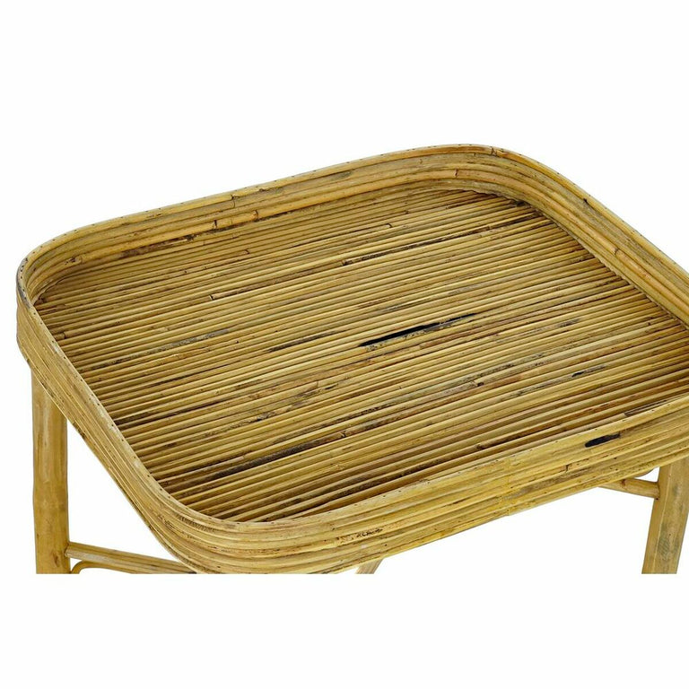Table d'appoint DKD Home Decor Marron Rotin Tropical (55,5 x 45 x 46 cm)