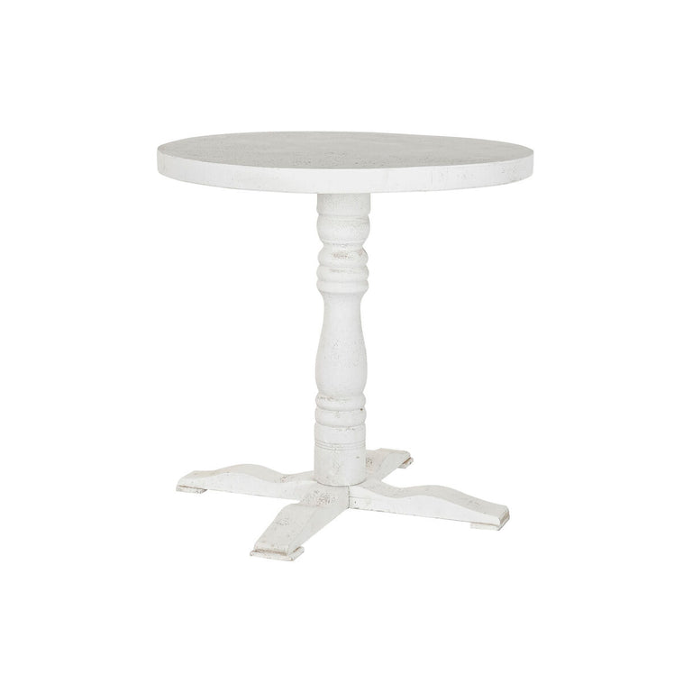 Table d'appoint DKD Home Decor 75 x 75 x 75 cm Bois Blanc