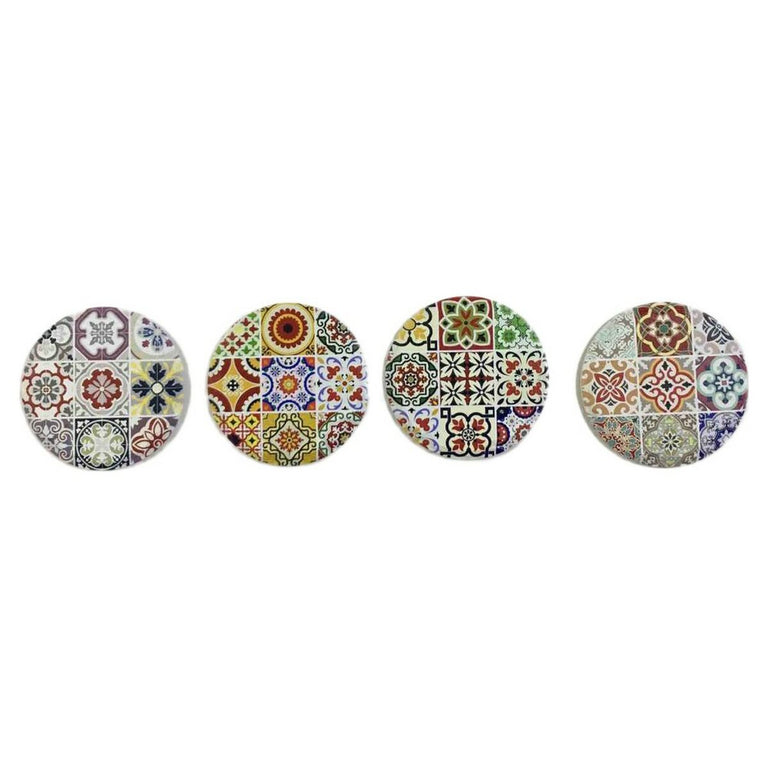 Dessous de verres DKD Home Decor 10,8 x 10,8 x 0,7 cm