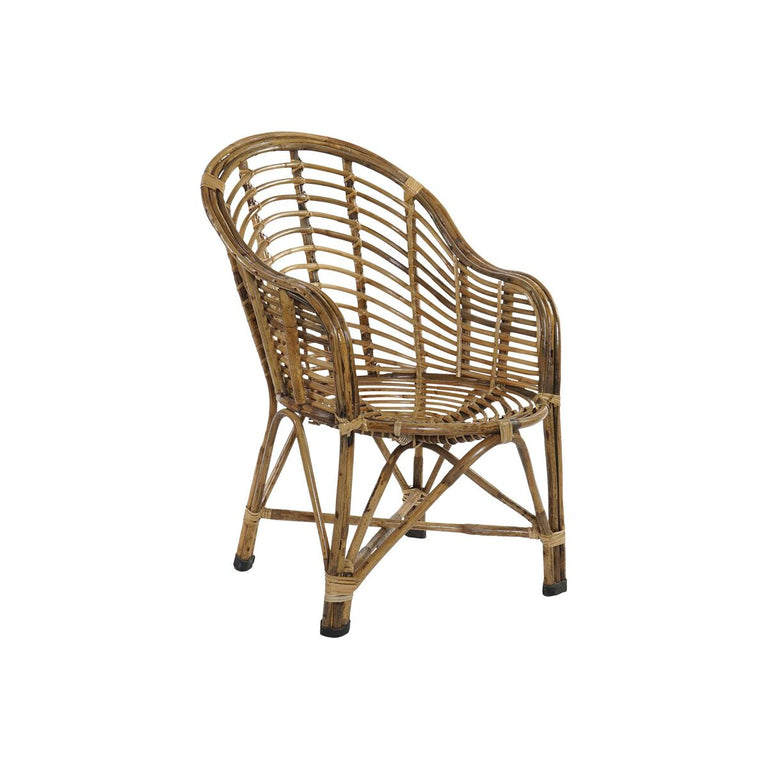 Fauteuil DKD Home Decor 56 x 50 x 83 cm Naturel osier