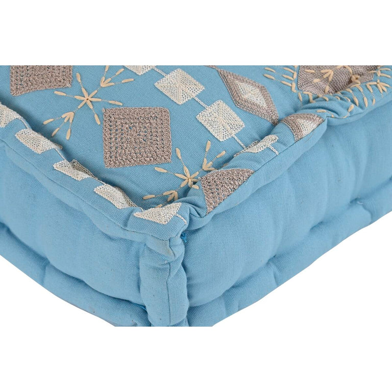 Fauteuil DKD Home Decor 150 x 74 x 14 cm Bleu ciel (4 Pièces)