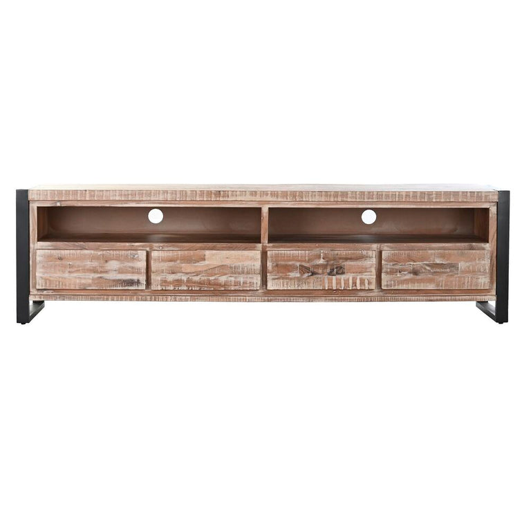 Meubles de télévision DKD Home Decor Métal Acacia (200 x 55 x 40 cm)