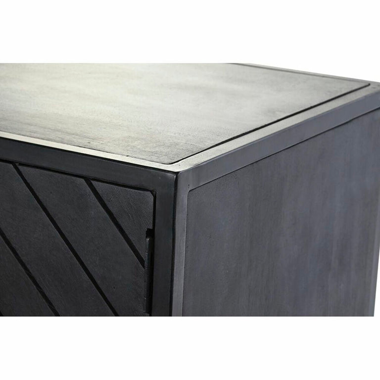 Meubles de télévision DKD Home Decor 180 x 45 x 50 cm Noir Métal Bois de manguier
