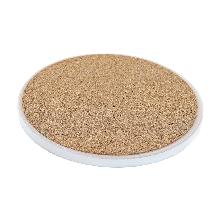 Dessous de verres DKD Home Decor Dolomite Plage 10,8 x 10,8 x 0,7 cm (4 pcs)