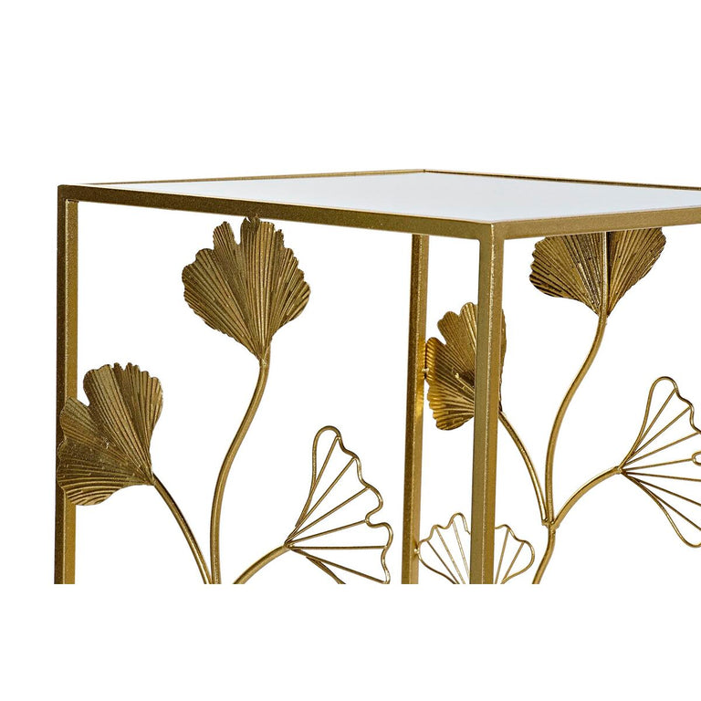 Jeu de 3 tables DKD Home Decor Miroir Doré Métal 40 x 40 x 70 cm