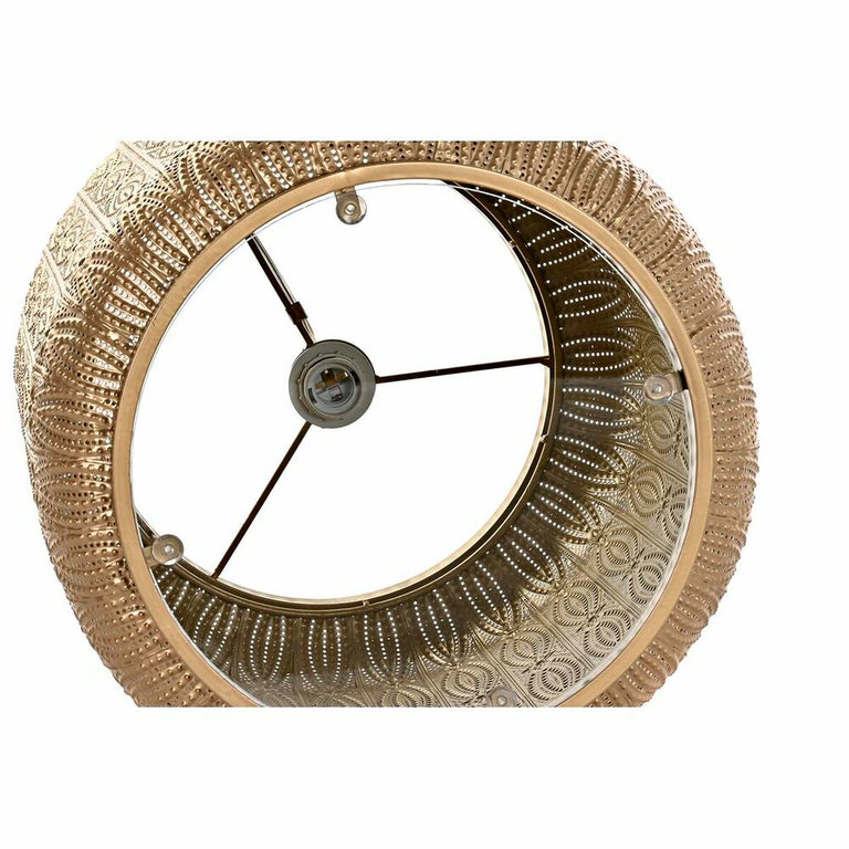 Table d'appoint DKD Home Decor Doré Métal Arabe (42 x 42 x 44 cm)