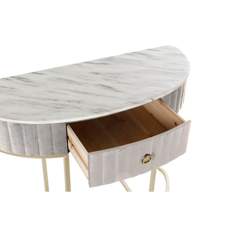 Console DKD Home Decor 100 x 40 x 76 cm Beige Doré Polyuréthane