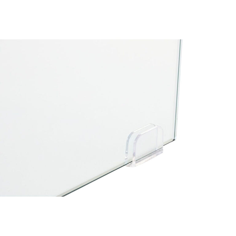 Console DKD Home Decor Verre Gris Transparent 120 x 40 x 76 cm Bois MDF