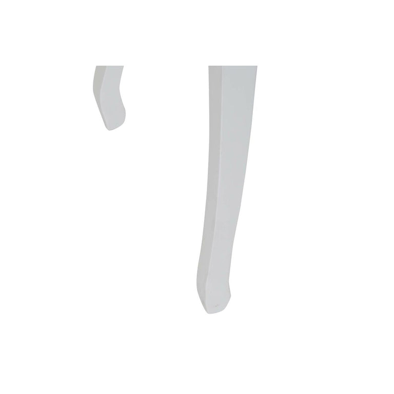 Table d'appoint DKD Home Decor Bois MDF Blanc Traditionnel (90 x 40 x 79 cm)
