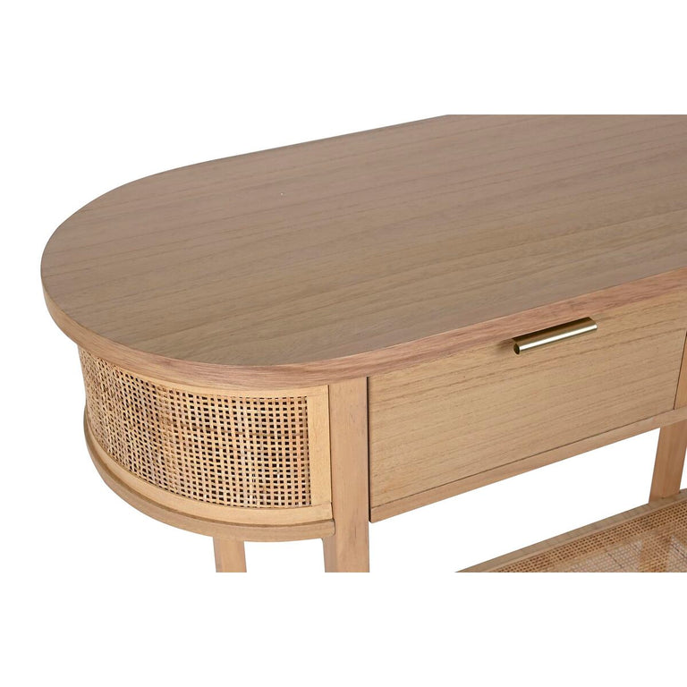 Console DKD Home Decor Naturel Rotin (100 x 38 x 78 cm)