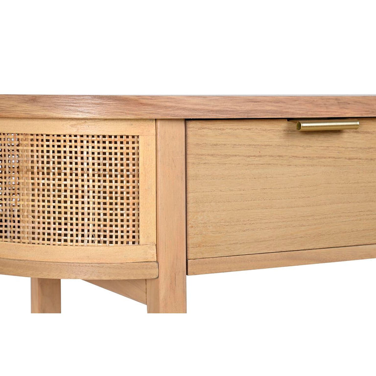 Console DKD Home Decor Naturel Rotin (100 x 38 x 78 cm)