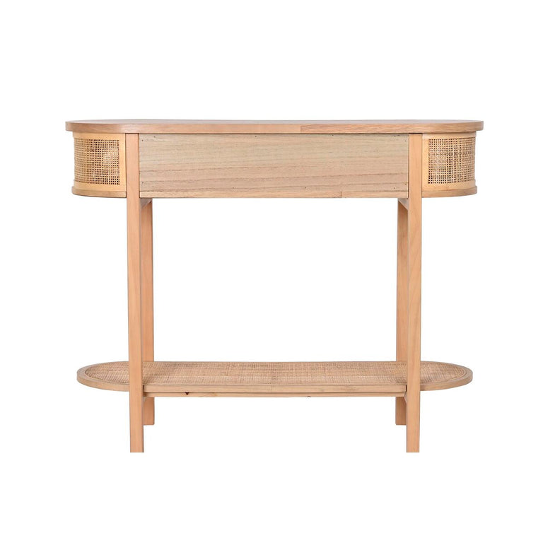 Console DKD Home Decor Naturel Rotin (100 x 38 x 78 cm)