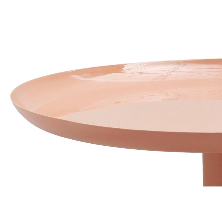 Table d'appoint DKD Home Decor Métal Terre cuite (46 x 46 x 54 cm)