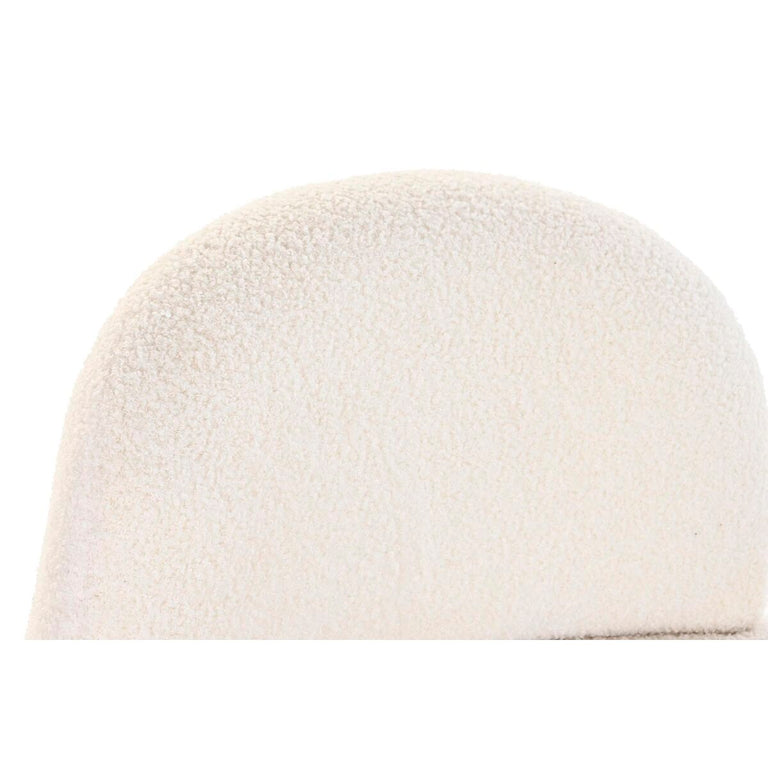 Fauteuil DKD Home Decor 66 x 66 x 66 cm Blanc