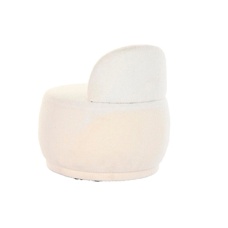Fauteuil DKD Home Decor 66 x 66 x 66 cm Blanc