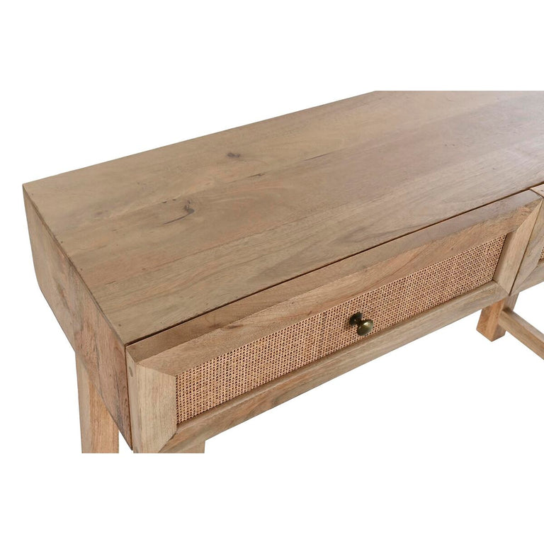 Table d'appoint DKD Home Decor 120 x 35 x 77 cm Naturel Marron Bois de manguier