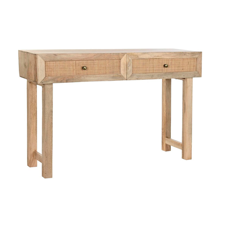 Table d'appoint DKD Home Decor 120 x 35 x 77 cm Naturel Marron Bois de manguier
